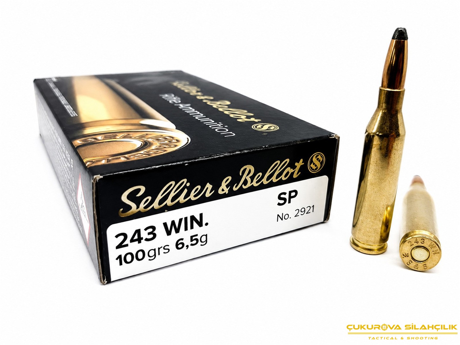 Sellier & Bellot 243 Win. Sp. 100 Grn. 5090