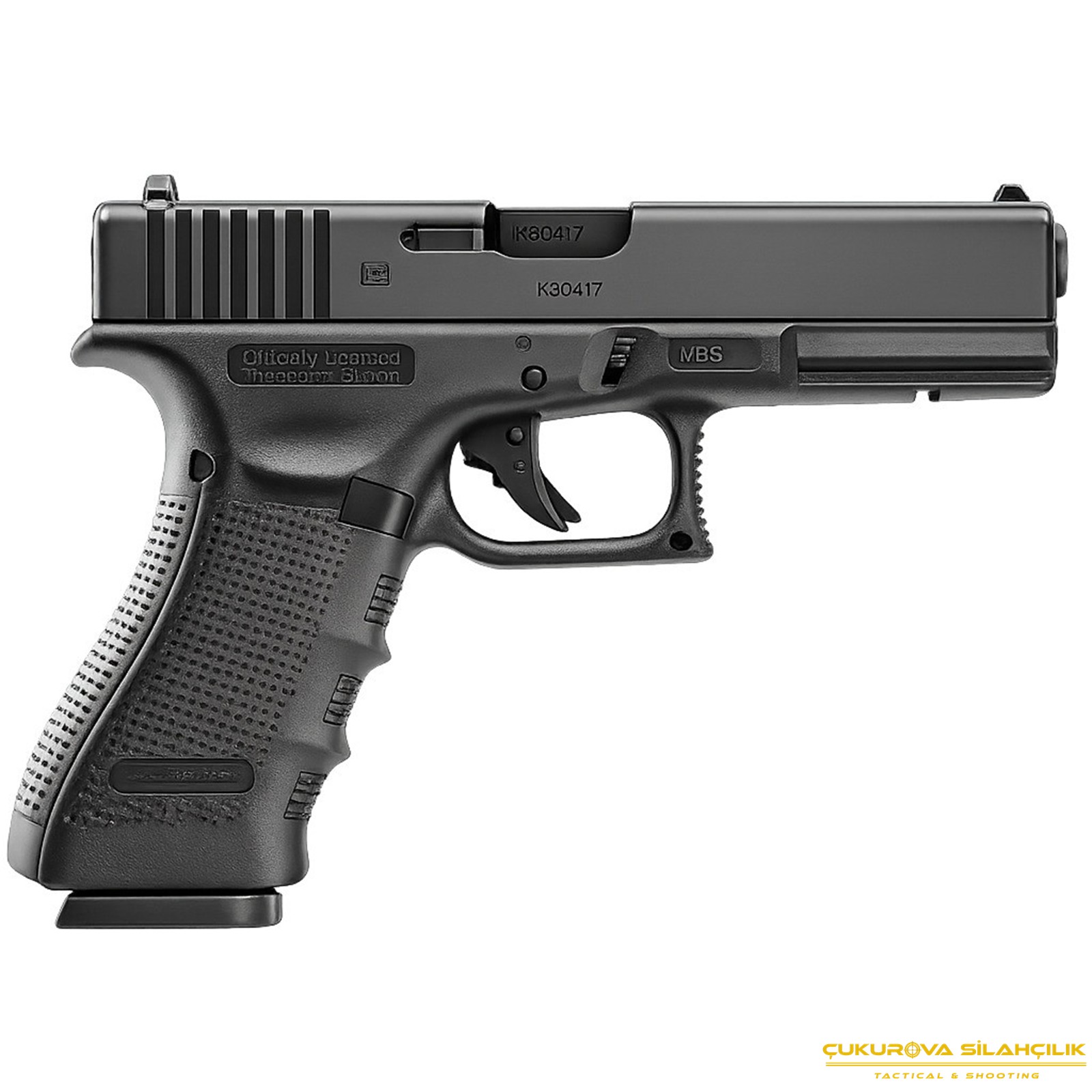 Umarex Glock 17 Gen4 6 Mm. Green Gas Blowback Siyah Airsoft Tabanca