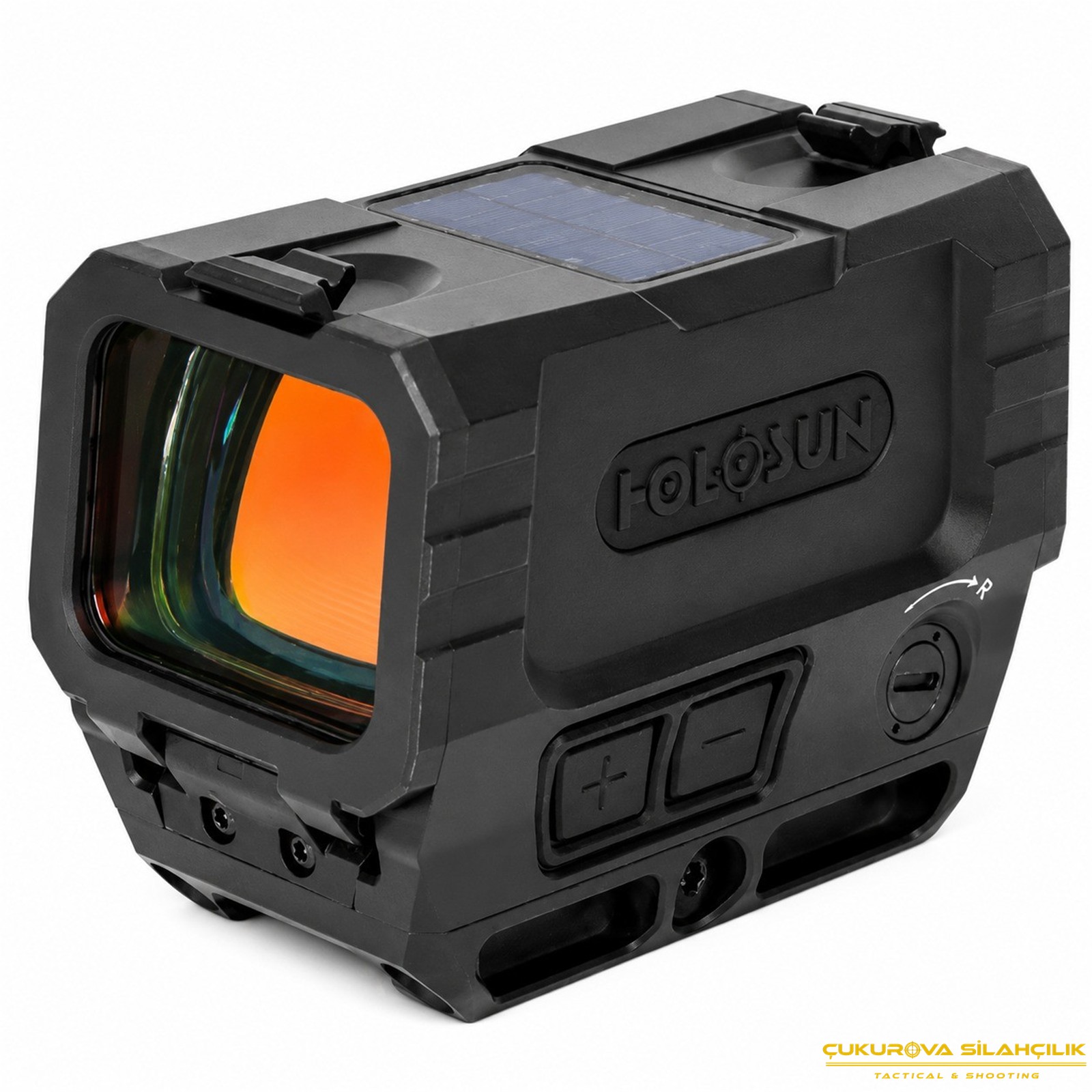 Holosun Ronin AEMS Max Enclosed Solar Multi-Reticle Red Dot 2 MOA & 65 MOA Circle