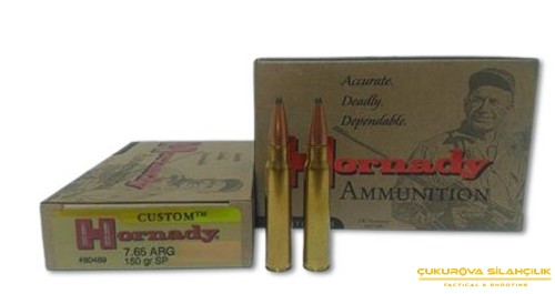 Hornady 7.65 x 53 Mm Arg. J. H. Sp. 150 Grn. 5159