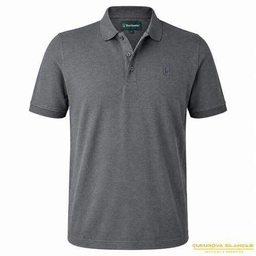 Deerhunter Harris Polo Yaka Gri T-Shirt