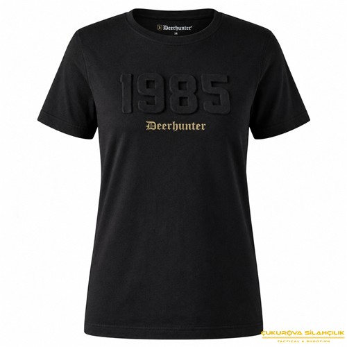 Deerhunter Lady Jubilee Siyah Kadın T-Shirt