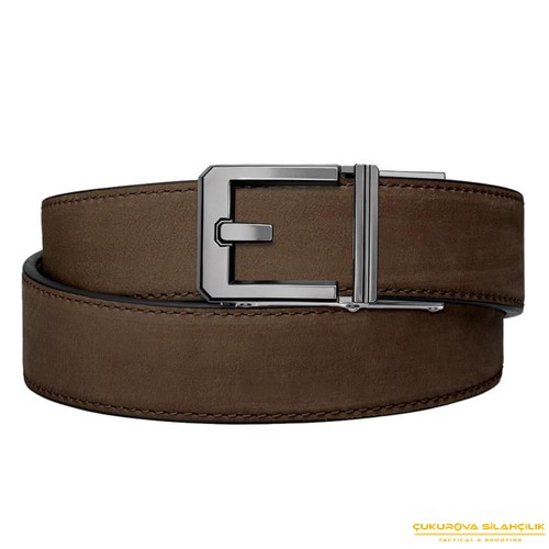 Kore 1.5" Deri X3 Kahverengi Buffalo Derisi Edc Kemer