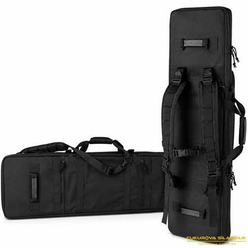Savior Urban Warfare Çift Kapasiteli Tüfek Çantası 36" Siyah