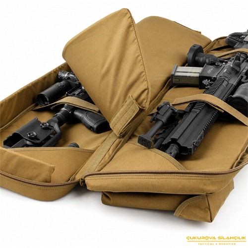 Savior Urban Warfare Çift Kapasiteli Tüfek Çantası 46" Toprak