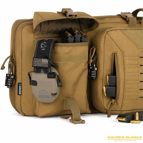 Savior Urban Warfare Çift Kapasiteli Tüfek Çantası 46" Toprak