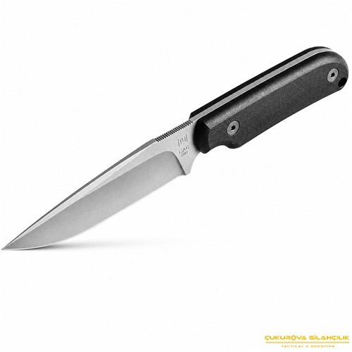 TB Outdoor Commandeur Düz G10 Saplı Plain Edge Bıçak Siyah