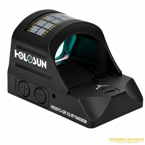 Holosun HE507C-GR X2 Classic Multi-Reticle Green Dot 2 MOA & 32 MOA Circle