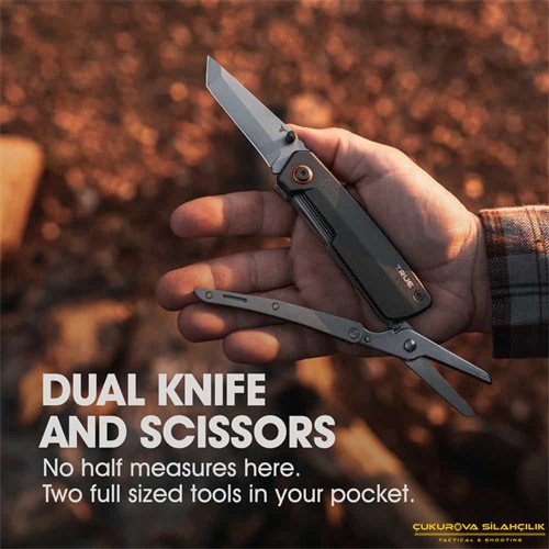 True Utility 0002 Dual Cutter Çakı
