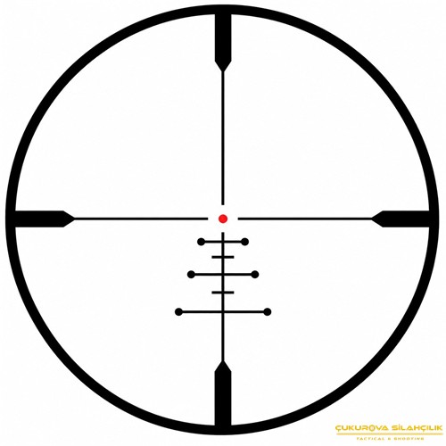 Meopta MeoHunter R5 30 Mm. 5 - 25 x 56 Mm. FFP RD BDC3 Riflescope 1080192